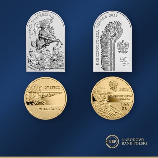 Nowe kolekcjonerskie monety Narodowego Banku Polskiego "Odsiecz wiedeńska"