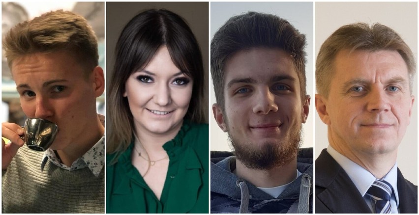 Osobowości Roku 2020 w powiecie puckim: Jakub Lasota, Karolina Majcher, Dawid Erlich i Witold Wawrzonkoski