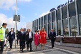 Minister Andrzej Adamczyk zwiedził nowy dworzec PKP we Włocławku - zdjęcia