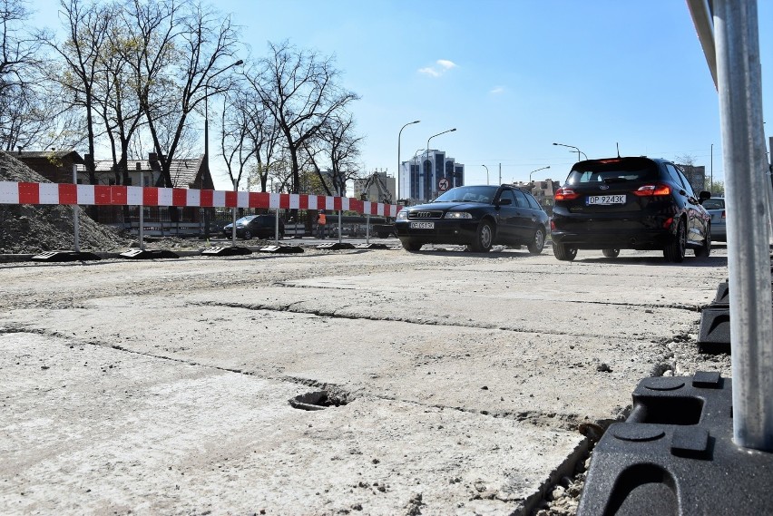 Zmieniona organizacja ruchu na ulicy Oleskiej w Opolu....