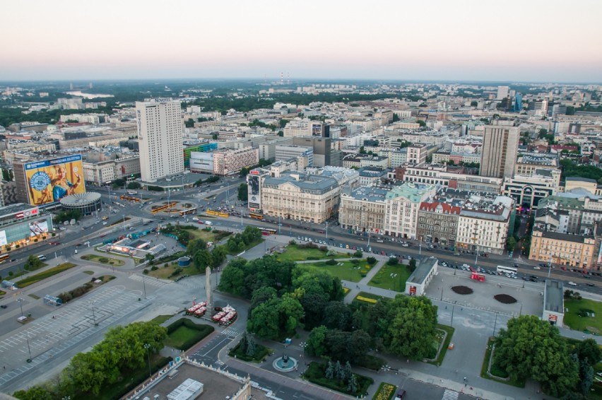 Taras widokowy Pałacu Kultury i Nauki