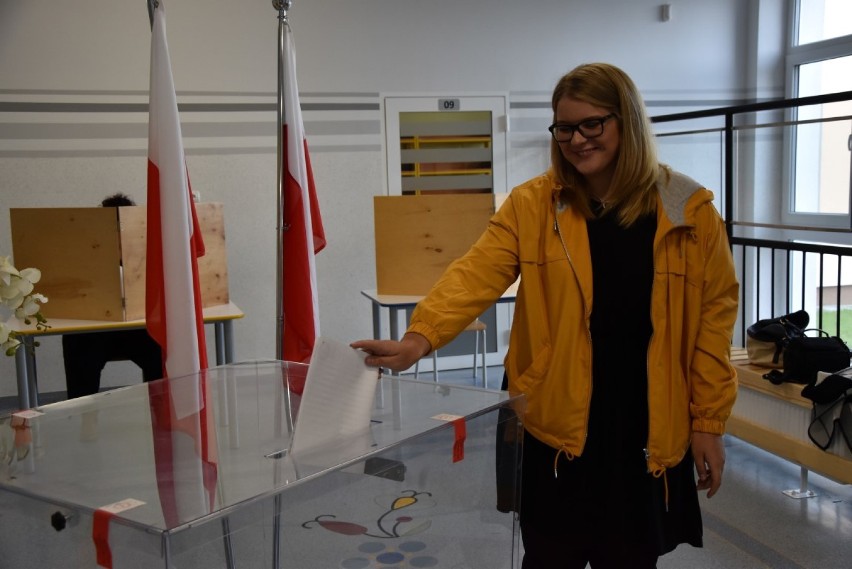 Wybory Parlamentarne 2019 - głosują mieszkańcy Kiełpina