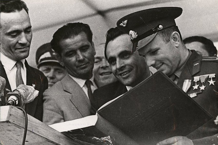 Wizyta Jurija Gagarina w Zielonej Górze