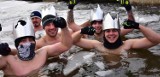 Tyskie Sinice - królewska kąpiel w lodowatej wodzie 6 stycznia 2017 r. 