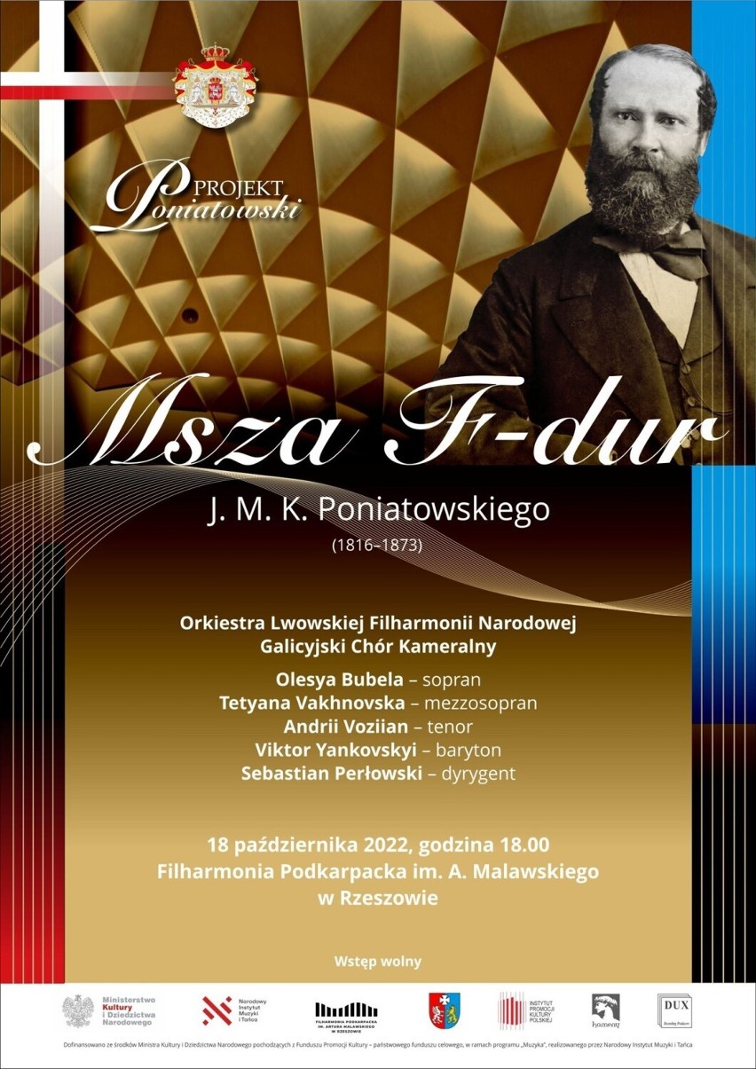 Darmowy koncert Filharmonii Lwowskiej we wtorek w Rzeszowie