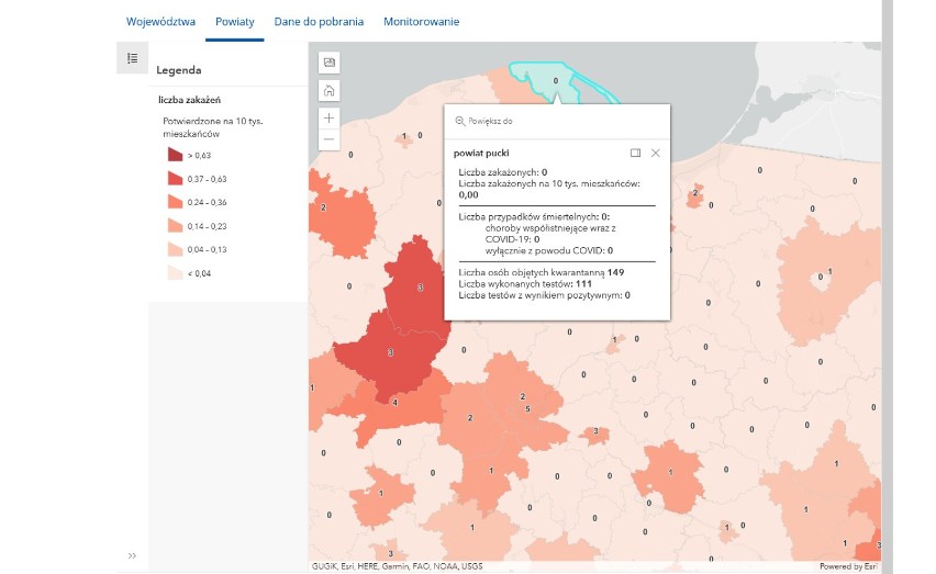 Koronawirus w powiecie puckim: sobota, 12 czerwca 2021. Ile osób zachorowało na Covid-19? Ile wyzdrowiało?