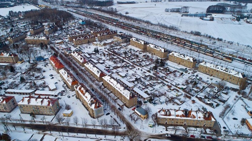 Miasto z drona. Zduńska Wola i okolice