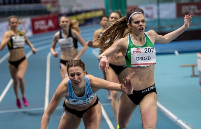 Wiktoria Drozd (AZS UMCS Lublin) została halową wicemistrzynią Polski juniorek na dystansie 400 m