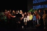 Piosenki Krzysztofa Krawczyka i ukraińskie nuty. Koncert chóru Euforia w Człuchowie był okazją do okazania wsparcia Ukraińcom