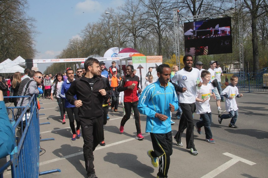 Łódź Maraton Dbam o Zdrowie 2014. Bieg śniadaniowy [ZDJĘCIA]