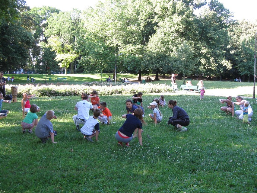 Capoeira Łódź w Parku Śniadaniowym