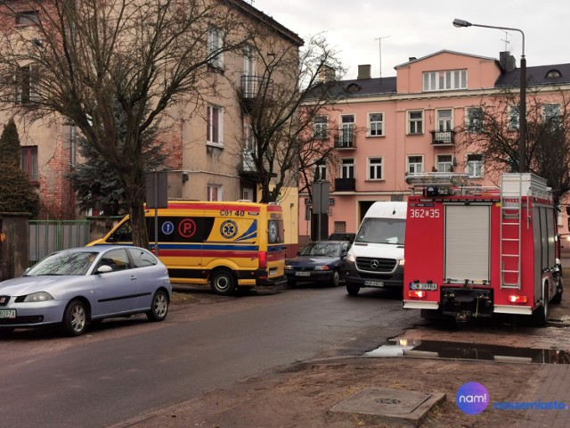 Zatrucie tlenkiem węgla na ulicy Reymonta we Włocławku