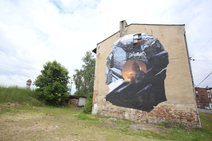Katowice Street Art Festival 2015: To też kamienica przy ul....