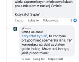 "To zaczyna przypominać spamerski lans". Admin profilu Gmina Goleniów się nie przelogował?