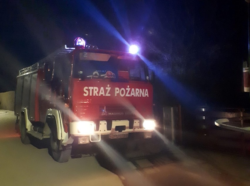 W jednym z domów w Żelistrzewie zapaliła się sadza w kominie - 12.02.2022 r.