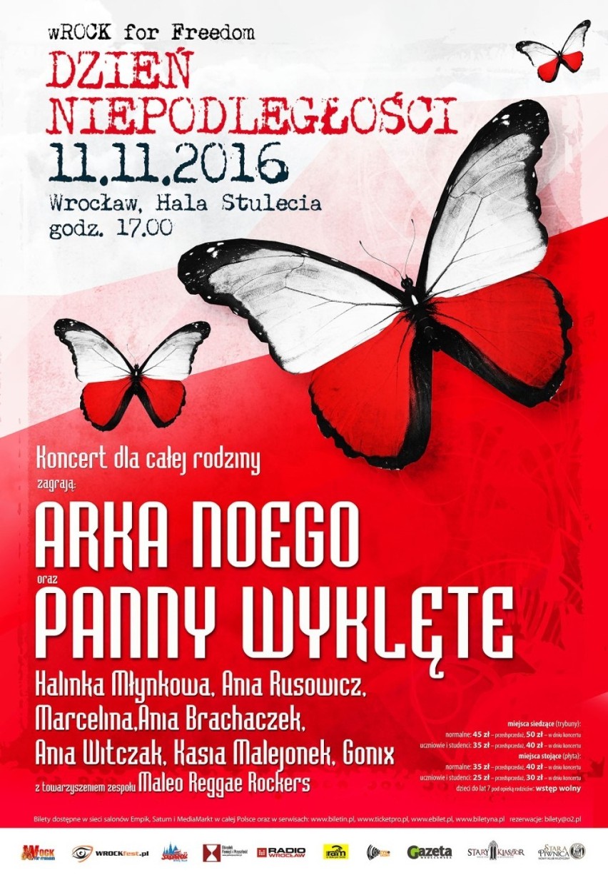 Koncertowy Dzień Niepodległości we Wrocławiu