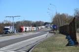 Przejście graniczne w Ogrodnikach otwarte dla ciężarówek. TIR-y wjechały do Augustowa 