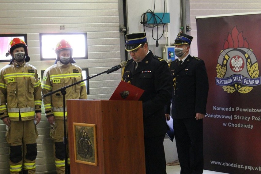 Kolejny strażak z Wągrowca będzie dowodził strażą w Chodzieży