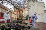 W Chojnicach rozpoczęto dezynfekcję miejsc publicznych 