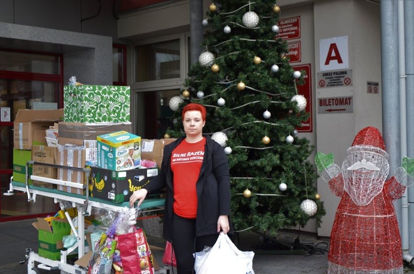 Angelika Woldańska i Piotr Radoliński po raz 4. zorganizowali akcję "Świąteczna paczka"