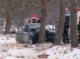 Wypadek w Zalesiu na drodze krajowej nr 19 (wideo, zdjęcia)