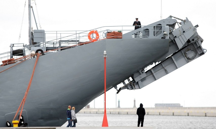 Gdynia: ORP Lublin udostępniony do zwiedzania. 12. Bałtyckie Targi Militarne Balt Military Expo