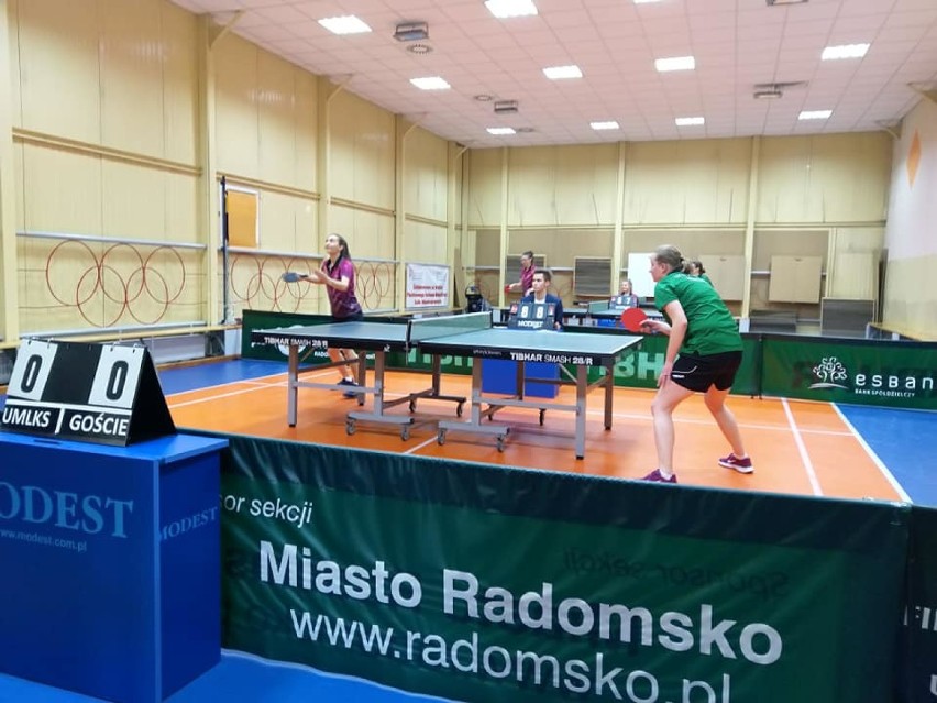Kolejne mecze tenisistów stołowych z UMLKS Radomsko    