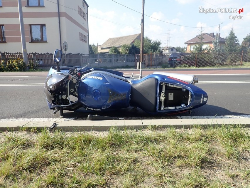 Tragiczny wypadek motocyklisty w Siewierzu, nie żyje 20-latek. Na nowo kupionym motorze, wjechał w przyczepę.