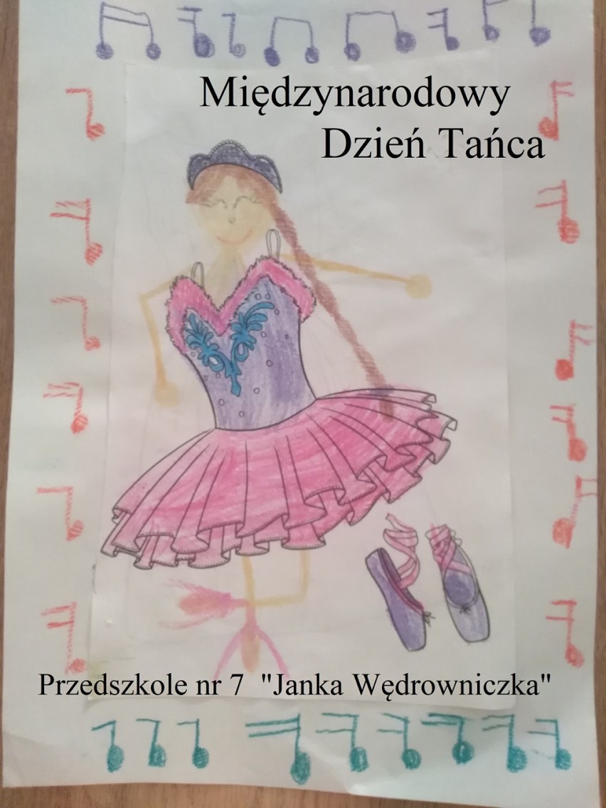 Przedszkolaki obchodziły Międzynarodowy Dzień Tańca