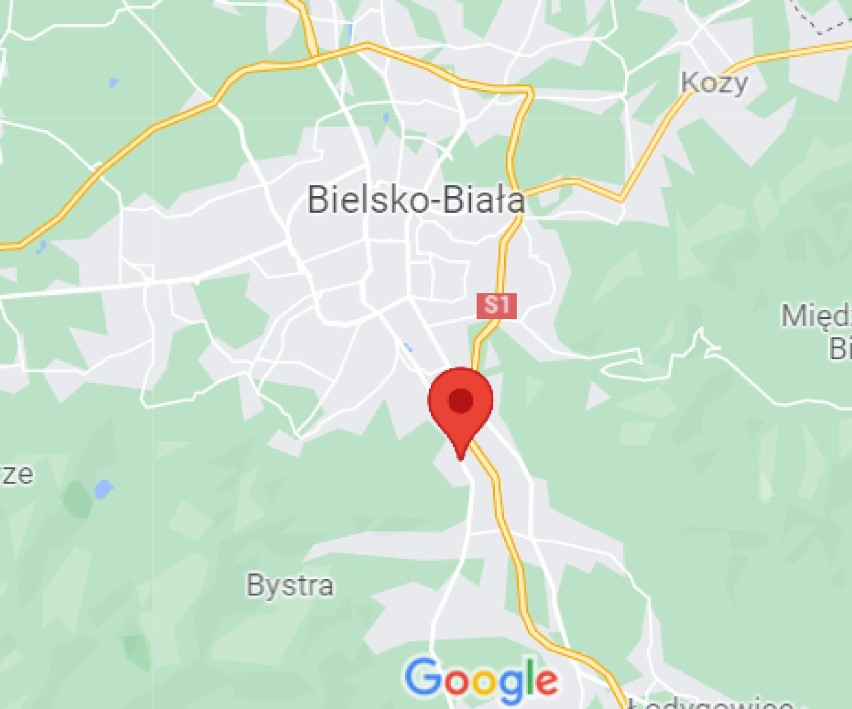 Bielsko-Biała, ulica Bystrzańska (między ul. Gołębią i...