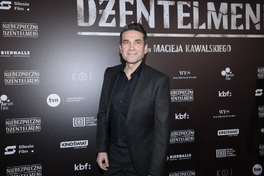 Marcin Dorociński na premierze filmu "Niebezpieczni...
