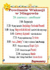 Festyn "Powitanie wakacji" w Niegowie. Moc atrakcji dla dzieci [PROGRAM]