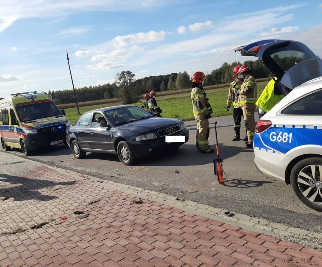 Do zdarzenia doszło na lokalnej drodze w Gruszowie Małym