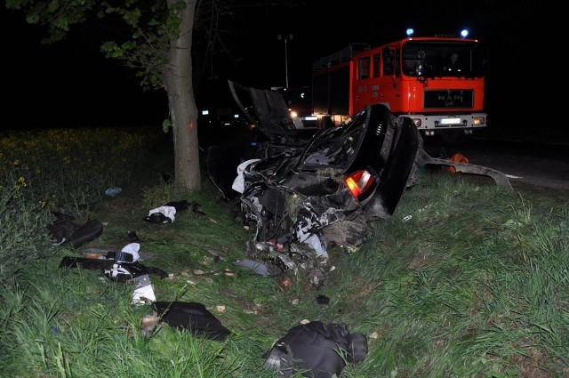 Wypadek w miejscowości Psary (gmina Drobin)