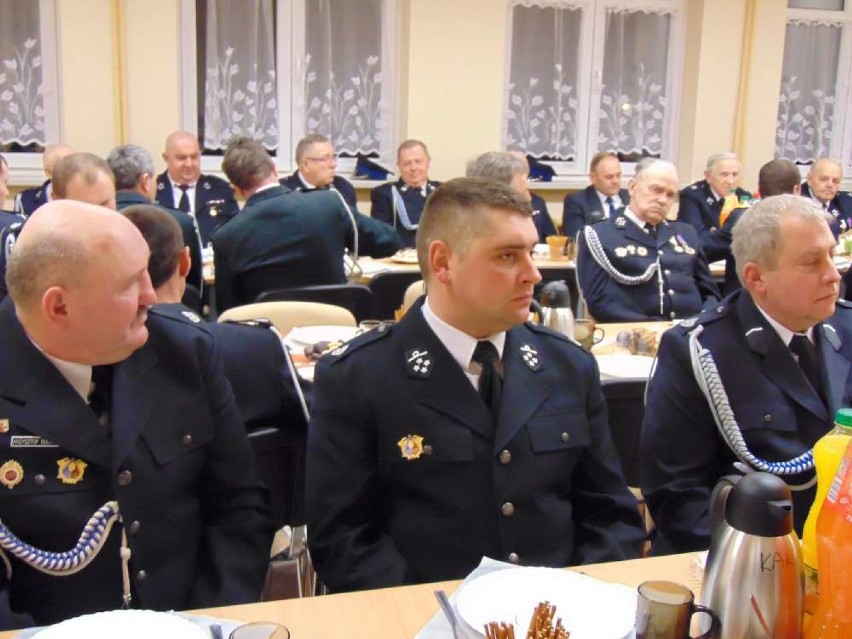Spotkanie noworoczne strażaków z gminy Budzyń