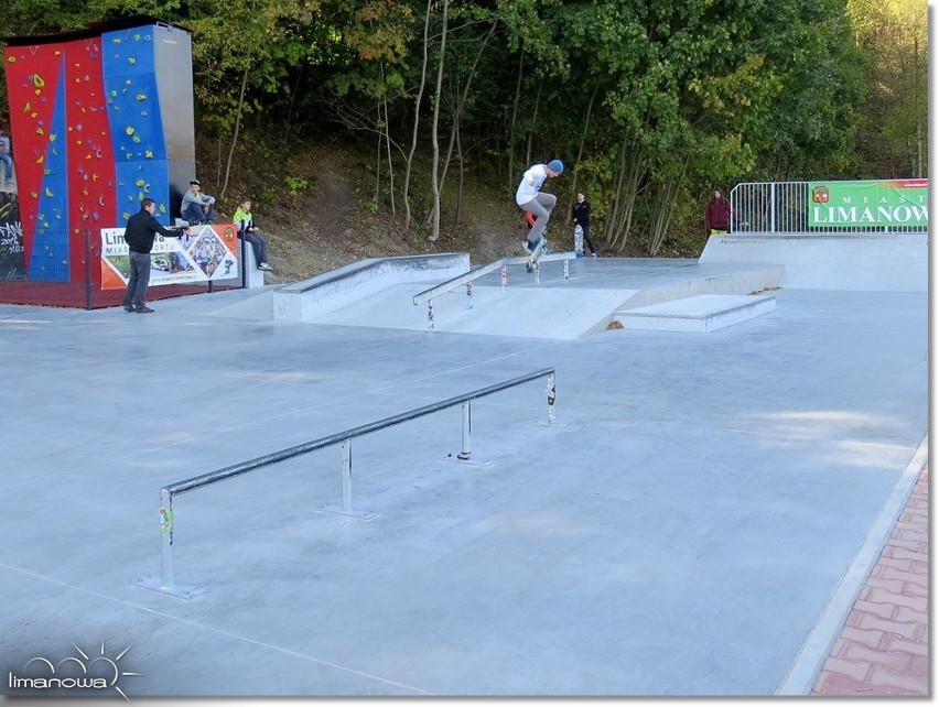 Skatepark w Limanowej otwarty