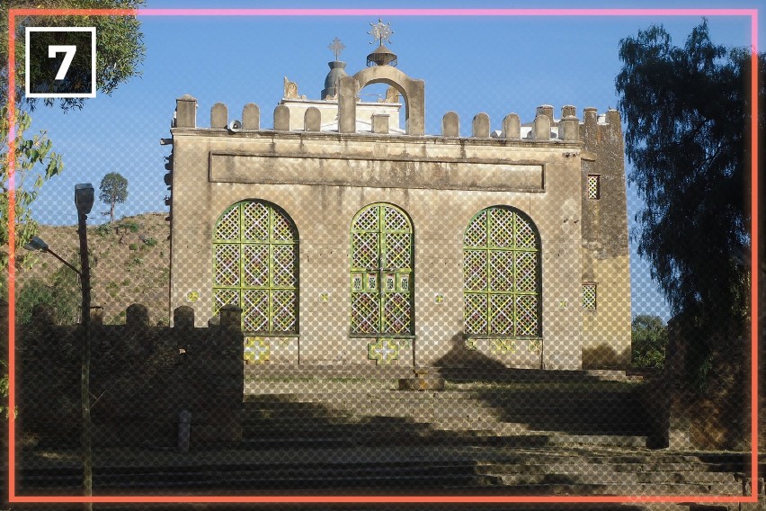 Kaplica Tablic w kościele Matki Bożej z Syjonu w Aksum w...