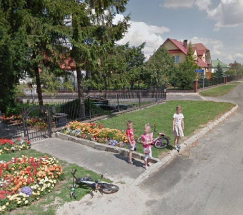 Google street view w Zamościu: Karolówka