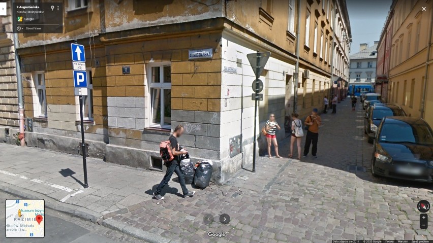 Mieszkańcy Krakowa na zdjęciach Google Street View. Zobacz, kogo uchwycił aparat [ZDJĘCIA]