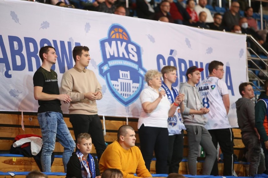 07.11.2021 r. Kibice na meczu Energa Basket Ligi: MKS...