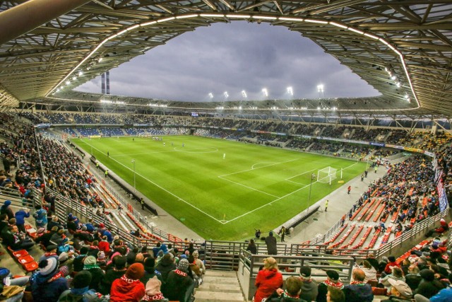 Stadion Miejski w Bielsku-Białej.