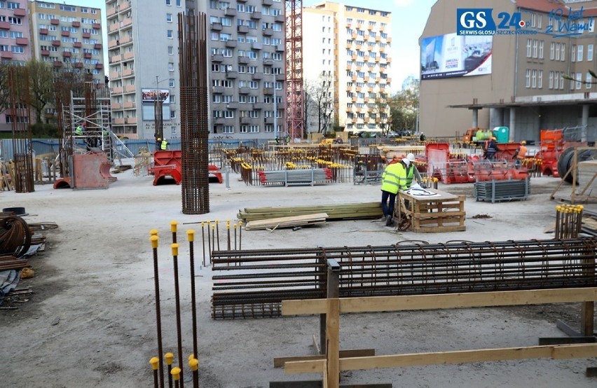 Hanza Tower znów w budowie. Co dzieje się na placu? [wideo, zdjęcia] 