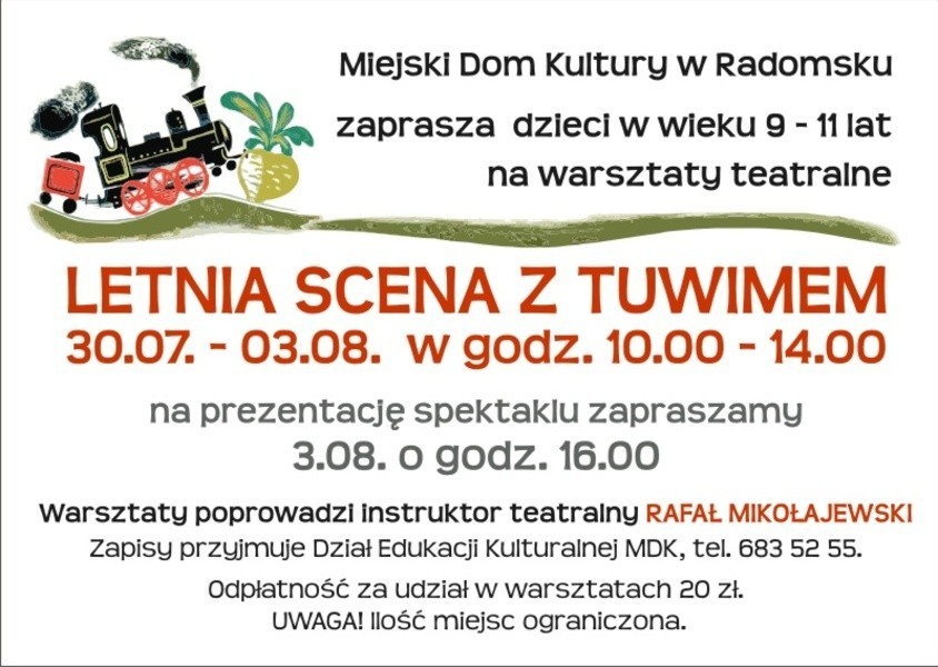 Wakacje 2013 w MDK w Radomsku [PROGRAM]