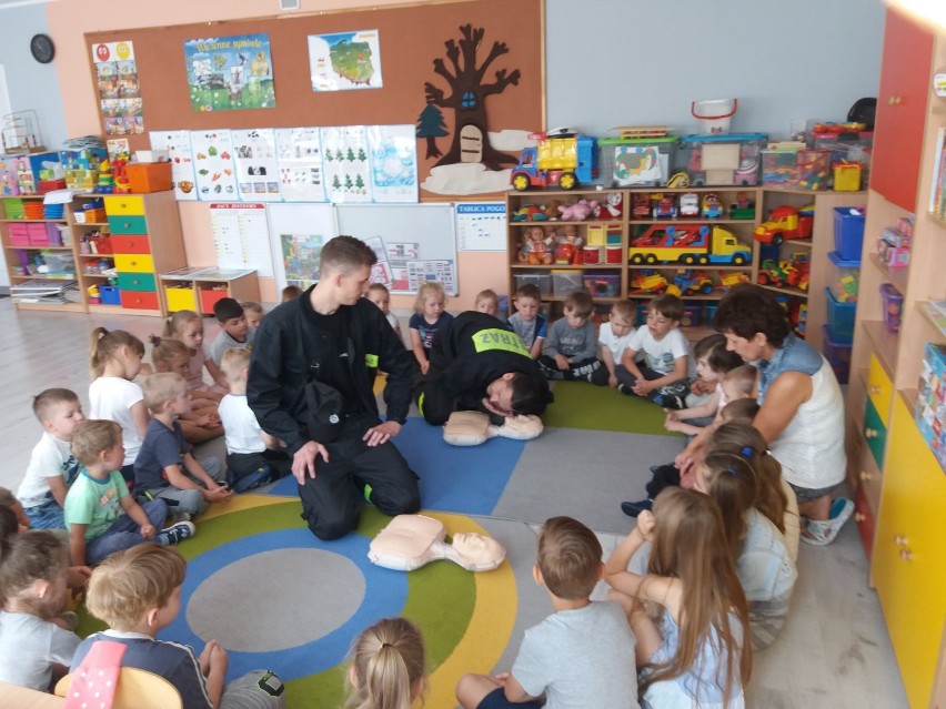 Przedszkolaki ratownikami  w Wilkowie Polskim FOTO