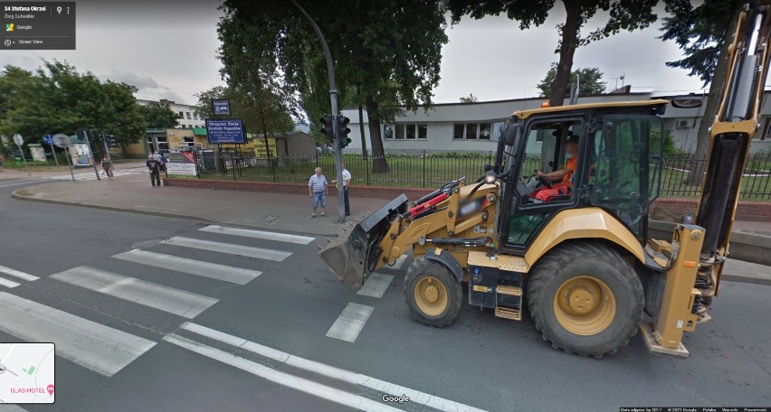 Zatorze w kamerach Google Street View.