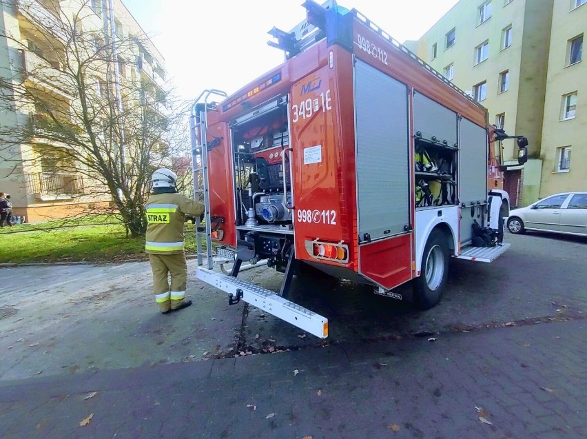 Do pożaru budynku w Czerwieńsku zadysponowano kilka...