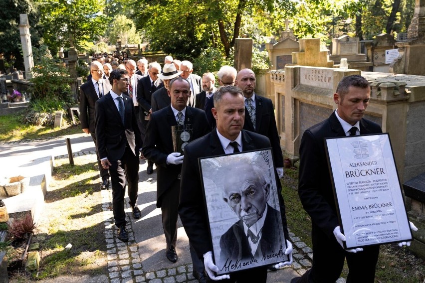 Ponowny pogrzeb prof. Aleksandra Brücknera na Cmentarzu...