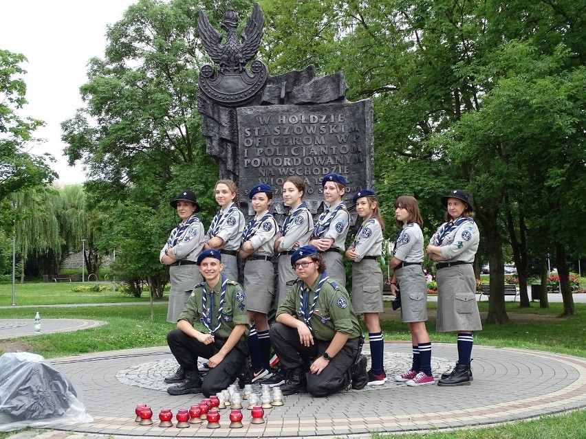 W Staszowie pamiętali o Powstaniu Warszawskim. Tak uczcili bohaterów (WIDEO, ZDJĘCIA)