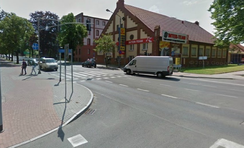 Słupsk w Google Street View