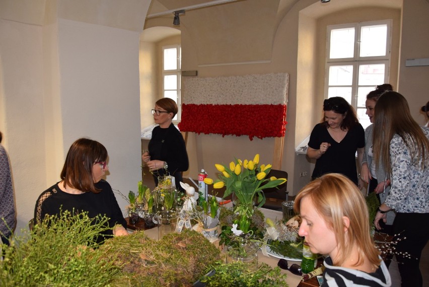 Wielkanocne warsztaty florystyczne w Wieluniu[ZDJĘCIA, FILM]